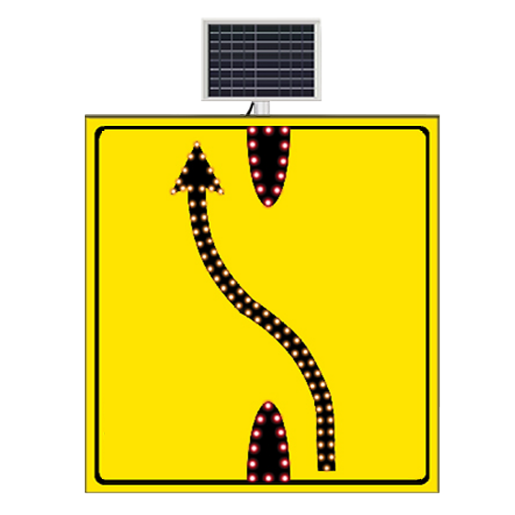 Indicatoare temporare LED 110x120